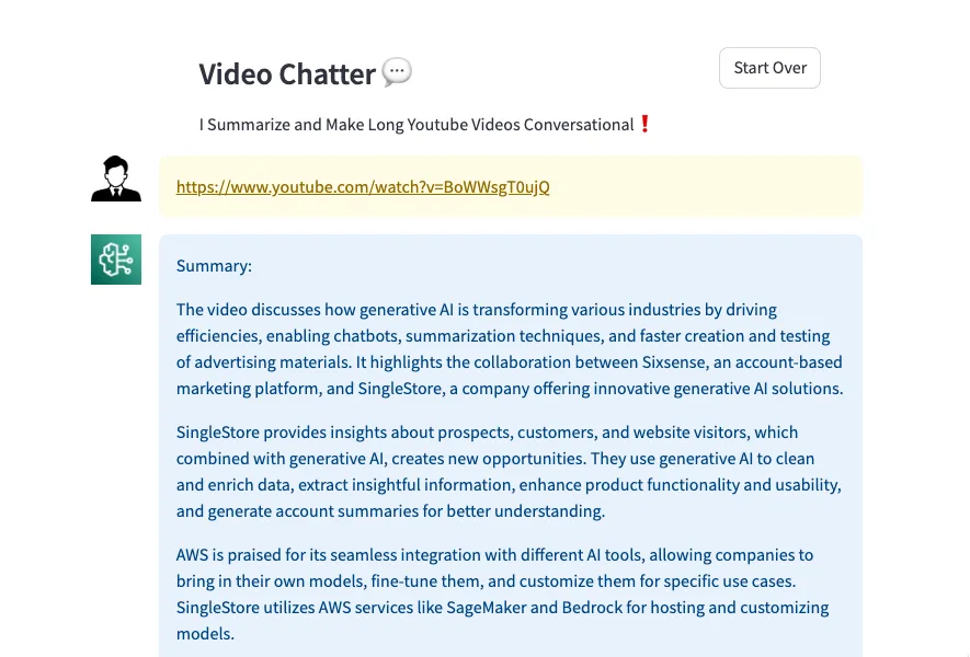 YouTube Summarizer